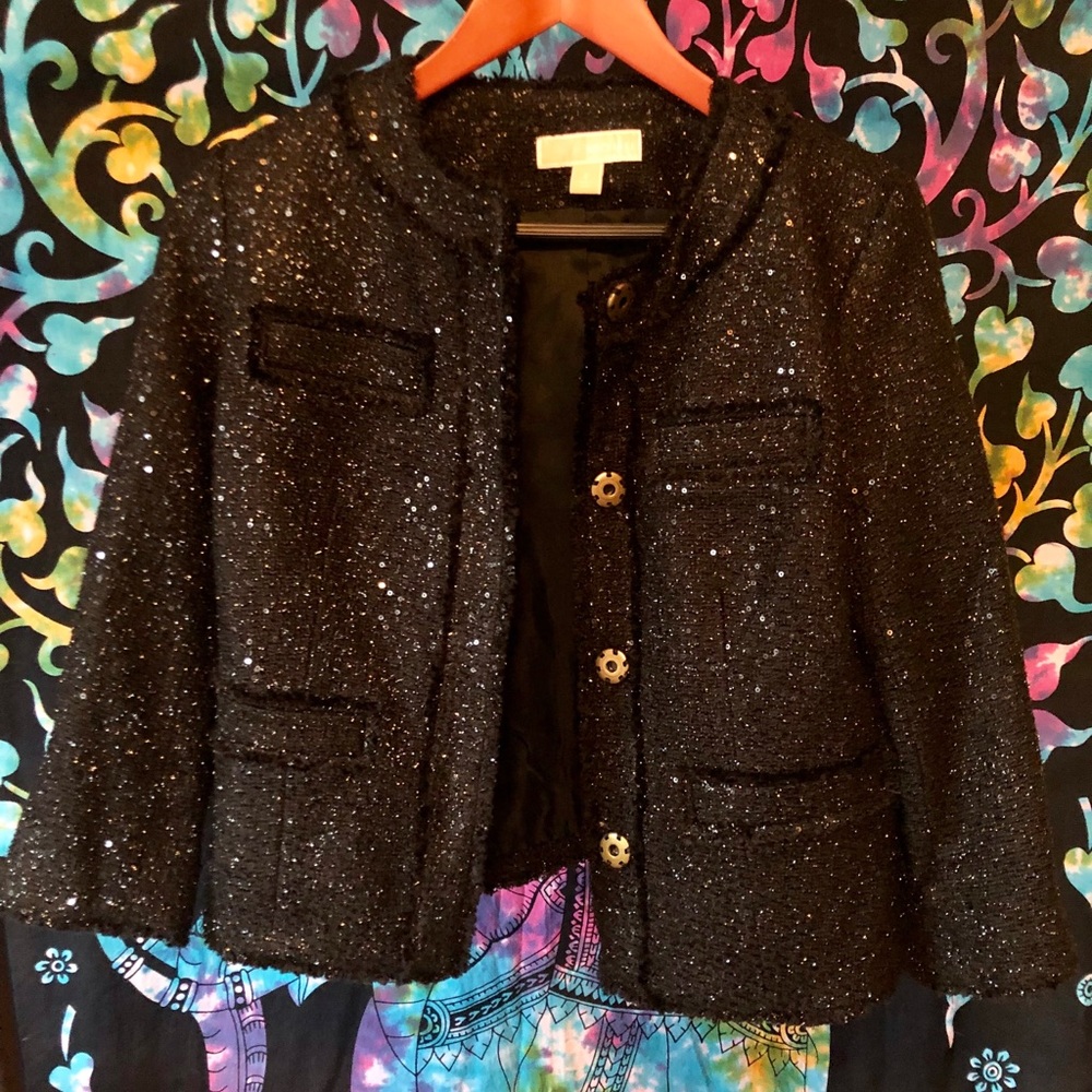 Michael Kors Sequin Embellished Blazer
